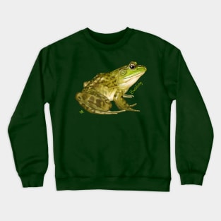 Bullfrog, Ruler of the Pond! Crewneck Sweatshirt